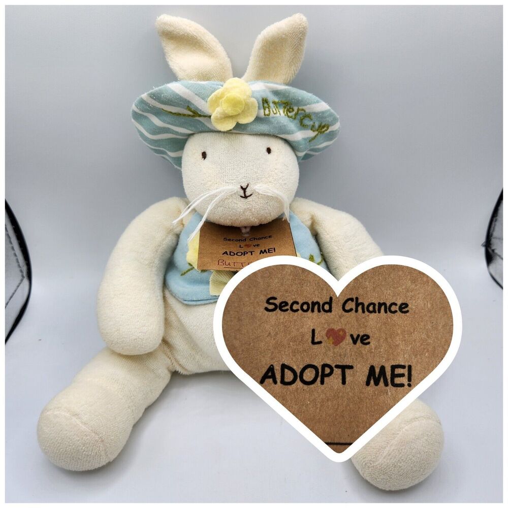 Hallmark Bunnies by the Bay Buttercup Bunny Rabbit Plush Toy
